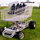 Illustration for article titled This 9-Foot-Tall V8-Powered Shopping Cart Is Pointlessly Awesome